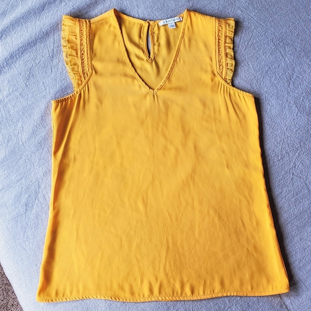 NEW w/o tags - Karlee Ruffle Detail Blouse by 41 Hawthorn
